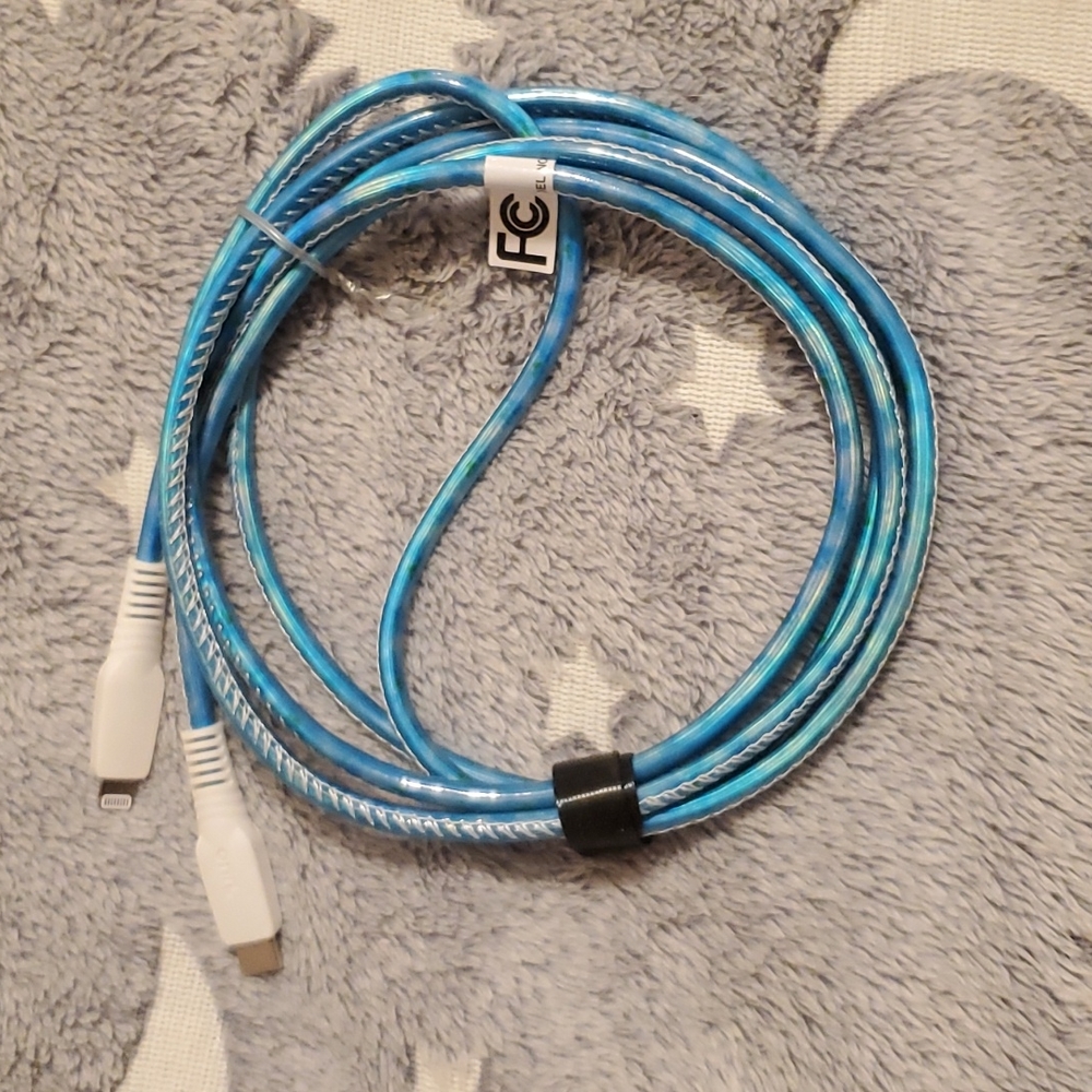 Connect Onn Lightning to USB-C Cable